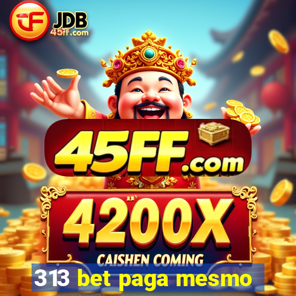 313 bet paga mesmo